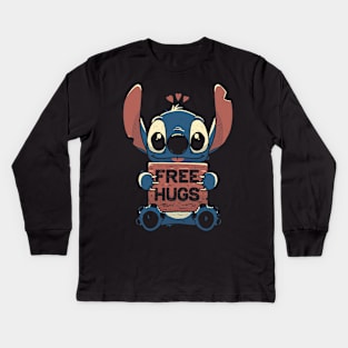 Free Hugs Kids Long Sleeve T-Shirt